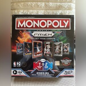 NEW Hasbro Monopoly x Panini Prizm 2023–24 Trading Cards